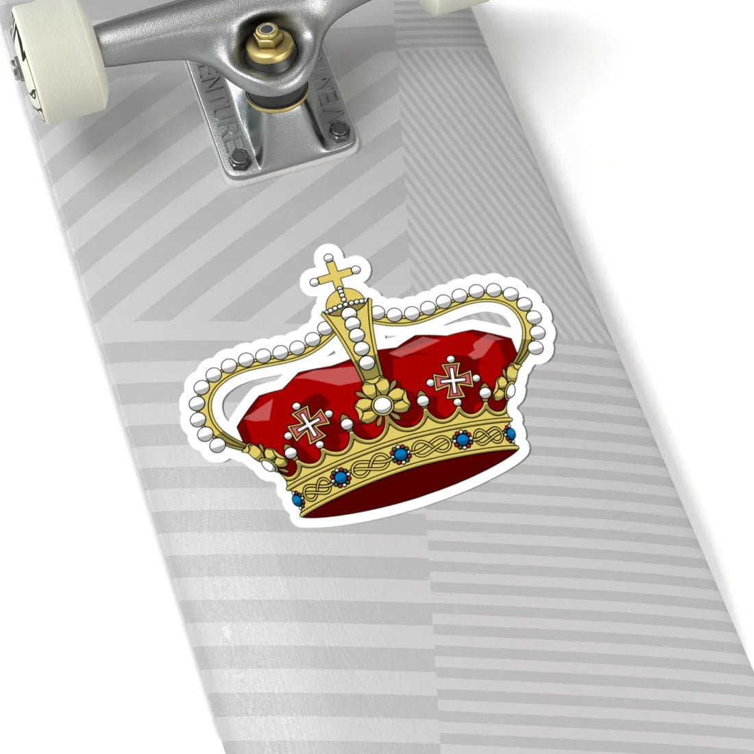 Crown of the crownprince of Italy 1890 (Italy) (Coat of Arms) STICKER Vinyl Kiss-Cut Decal - The Sticker Space