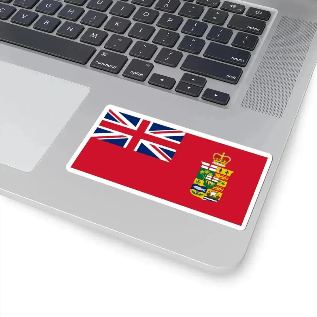 Crowned Canadian Red Ensign 1870 (Canada) STICKER Vinyl Kiss-Cut Decal - The Sticker Space