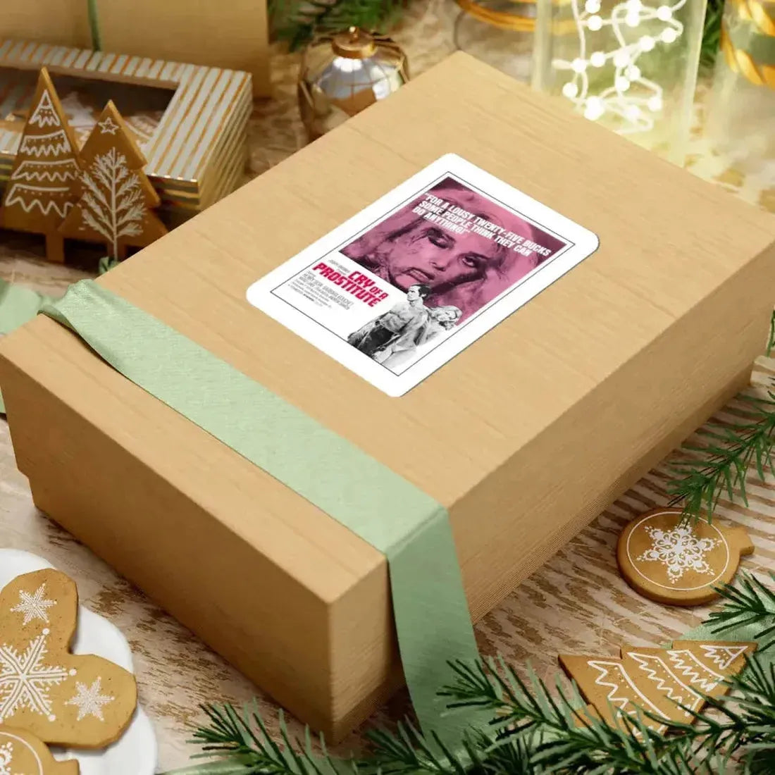 CRY OF A PROSTITUTE 1974 Movie Poster - STICKER Vinyl Kiss-Cut Decal - The Sticker Space