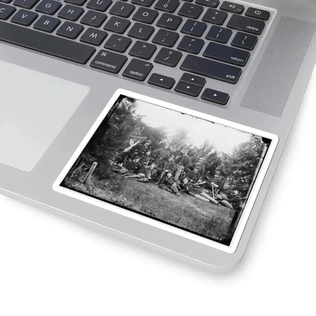 Culpeper, Va. Gen Robert O. Tyler and Staff of the Artillery Reserve; Another View (U.S. Civil War) STICKER Vinyl Kiss-Cut Decal - The Sticker Space