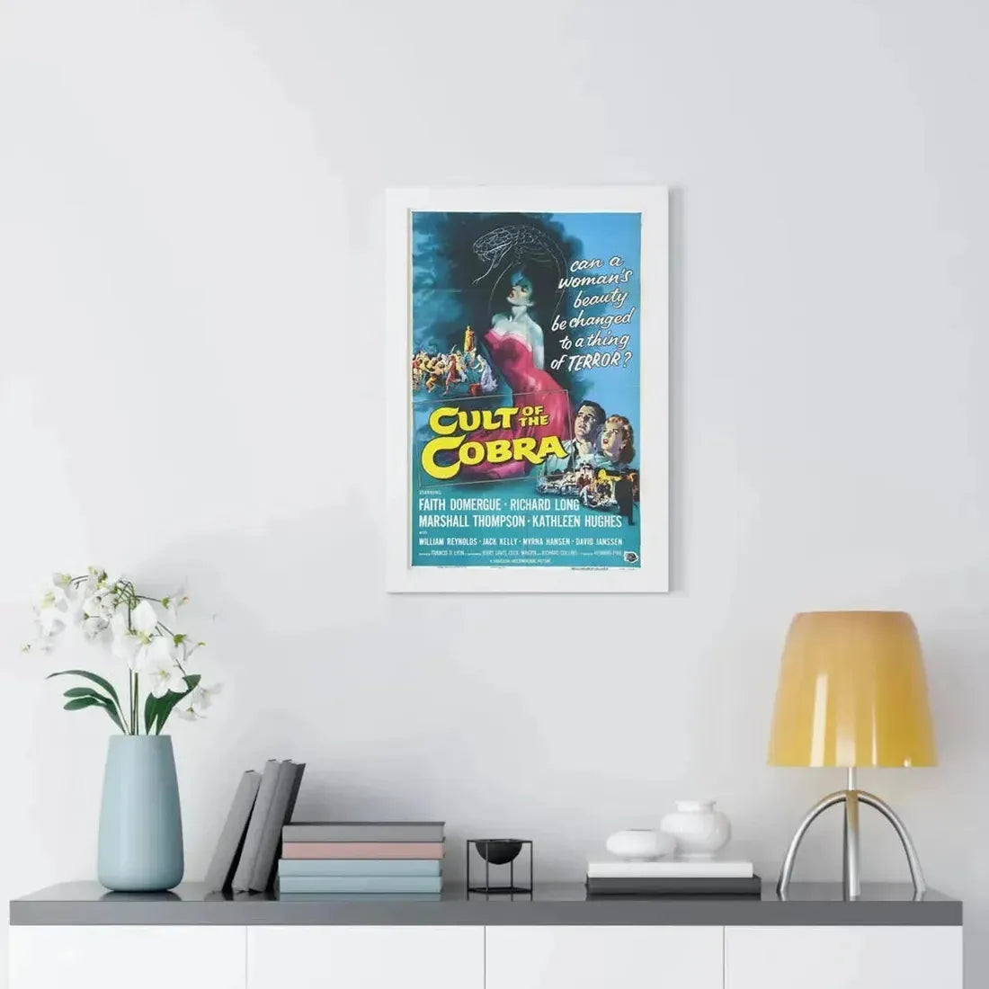 CULT OF THE COBRA 1955 - Framed Movie Poster - The Sticker Space