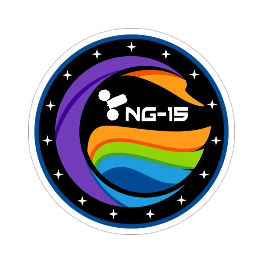 Cygnus NG-15 (SpaceX) STICKER Vinyl Die-Cut Decal - The Sticker Space