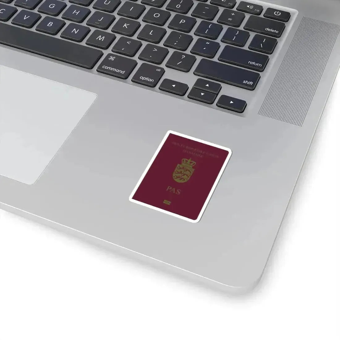 Danish Passport - STICKER Vinyl Kiss-Cut Decal - The Sticker Space