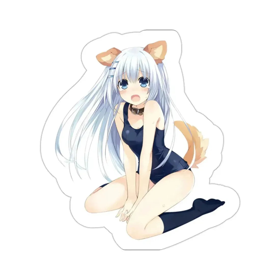 Date a Live - Origami Tobiichi (Anime/Ecchi/Waifu) STICKER Vinyl Die-Cut Decal - The Sticker Space