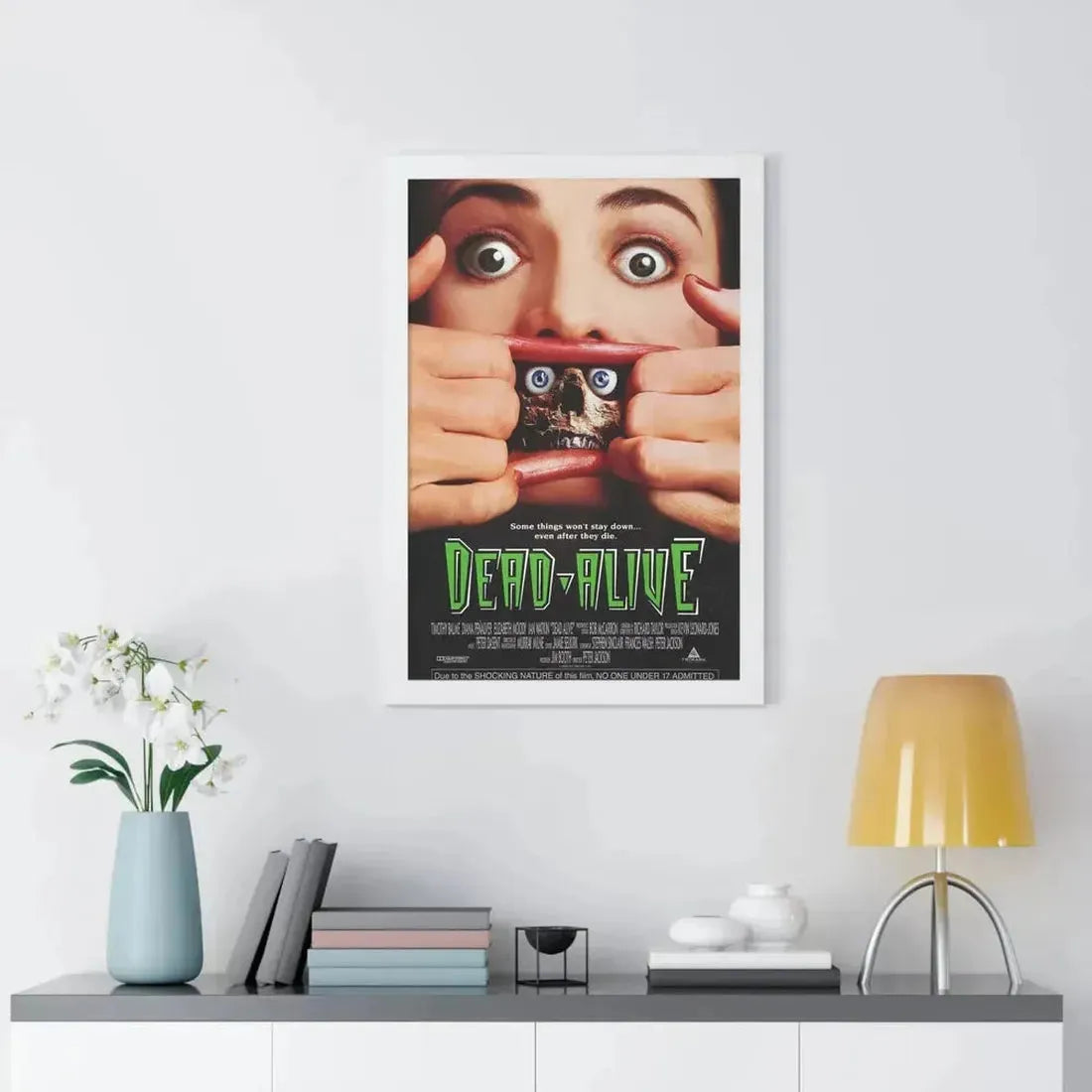 DEAD-ALIVE (BRAINDEAD) 1992 - Framed Movie Poster - The Sticker Space