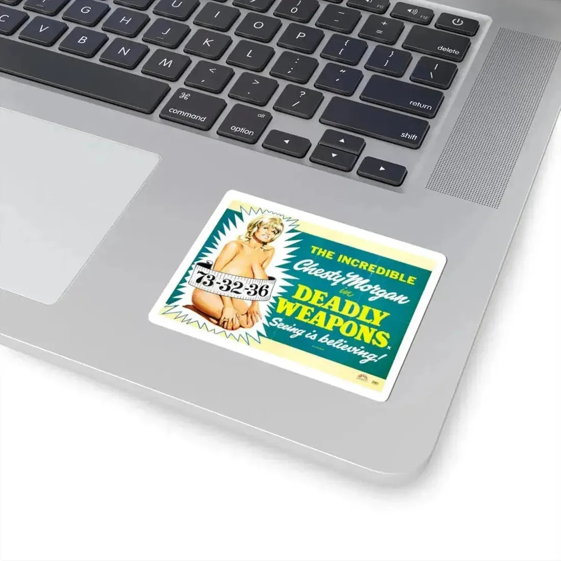 DEADLY WEAPONS (2) 1974 Movie Poster - STICKER Vinyl Kiss-Cut Decal - The Sticker Space