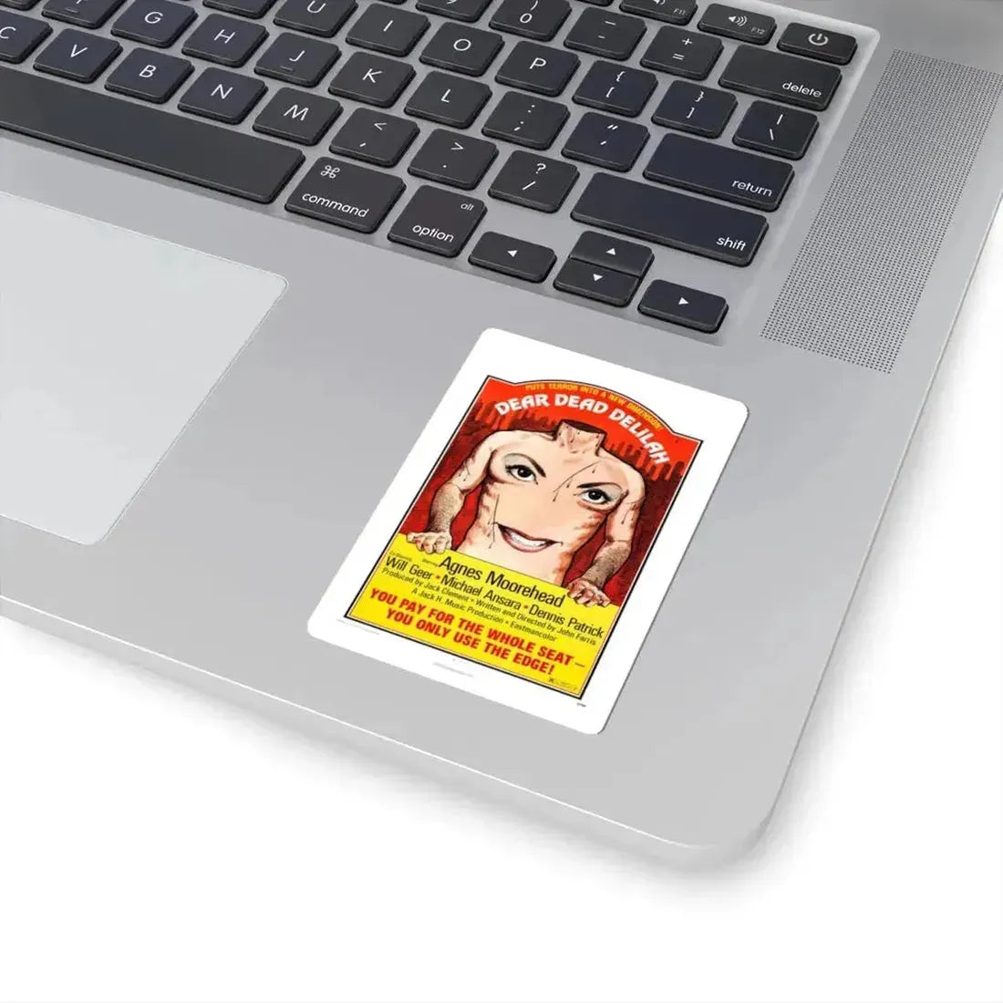 DEAR DEAD DELILAH 1972 Movie Poster - STICKER Vinyl Kiss-Cut Decal - The Sticker Space