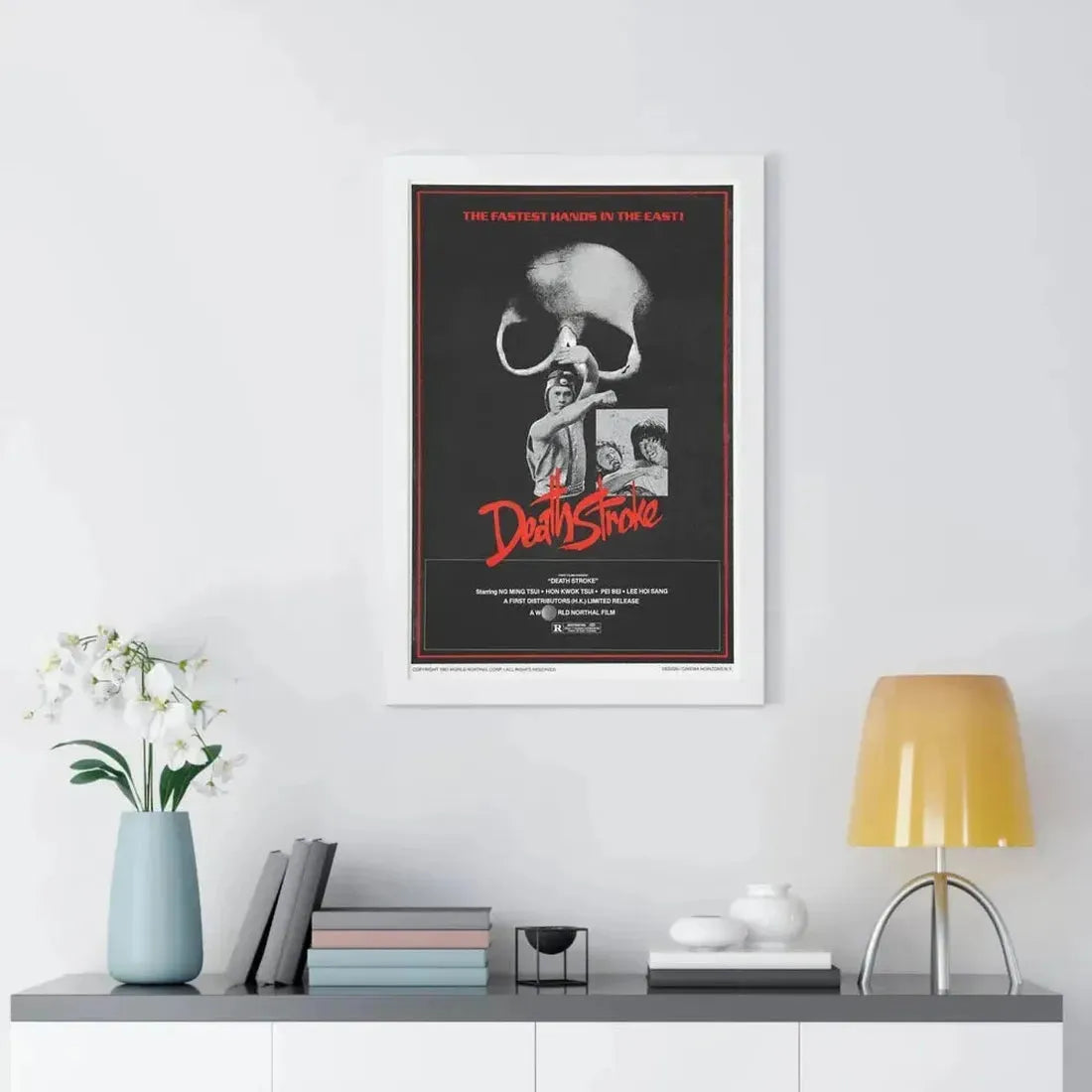 DEATH STROKE 1981 - Framed Movie Poster - The Sticker Space
