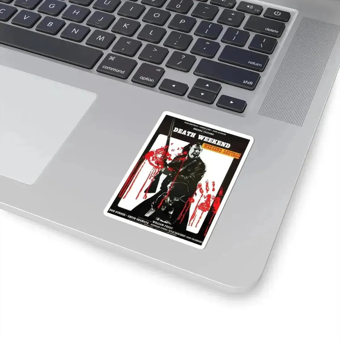 DEATH WEEKEND (HOUSE BY THE LAKE) 1976 Movie Poster - STICKER Vinyl Kiss-Cut Decal - The Sticker Space