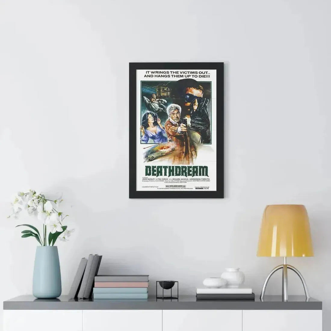 DEATHDREAM 1974 - Framed Movie Poster - The Sticker Space