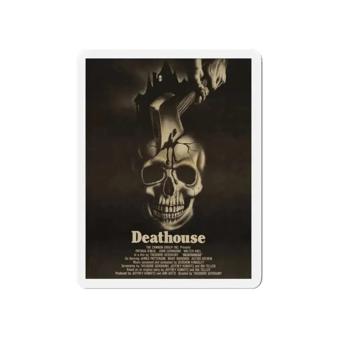 DEATHOUSE (SILENT NIGHT, BLOODY NIGHT) 1972 Movie Poster - Refrigerator Magnet - The Sticker Space