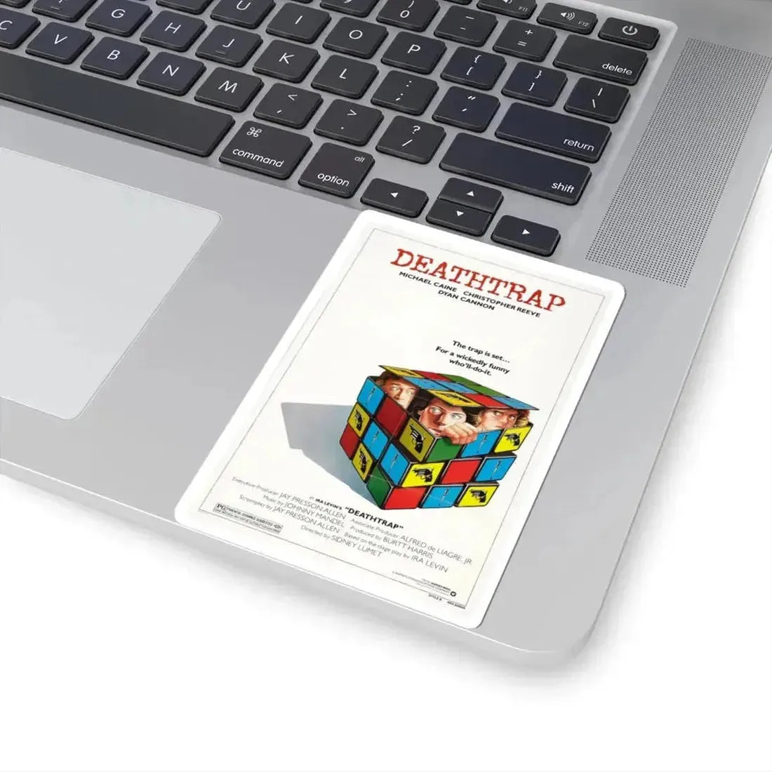 Deathtrap 1982 Movie Poster - STICKER Vinyl Kiss-Cut Decal - The Sticker Space