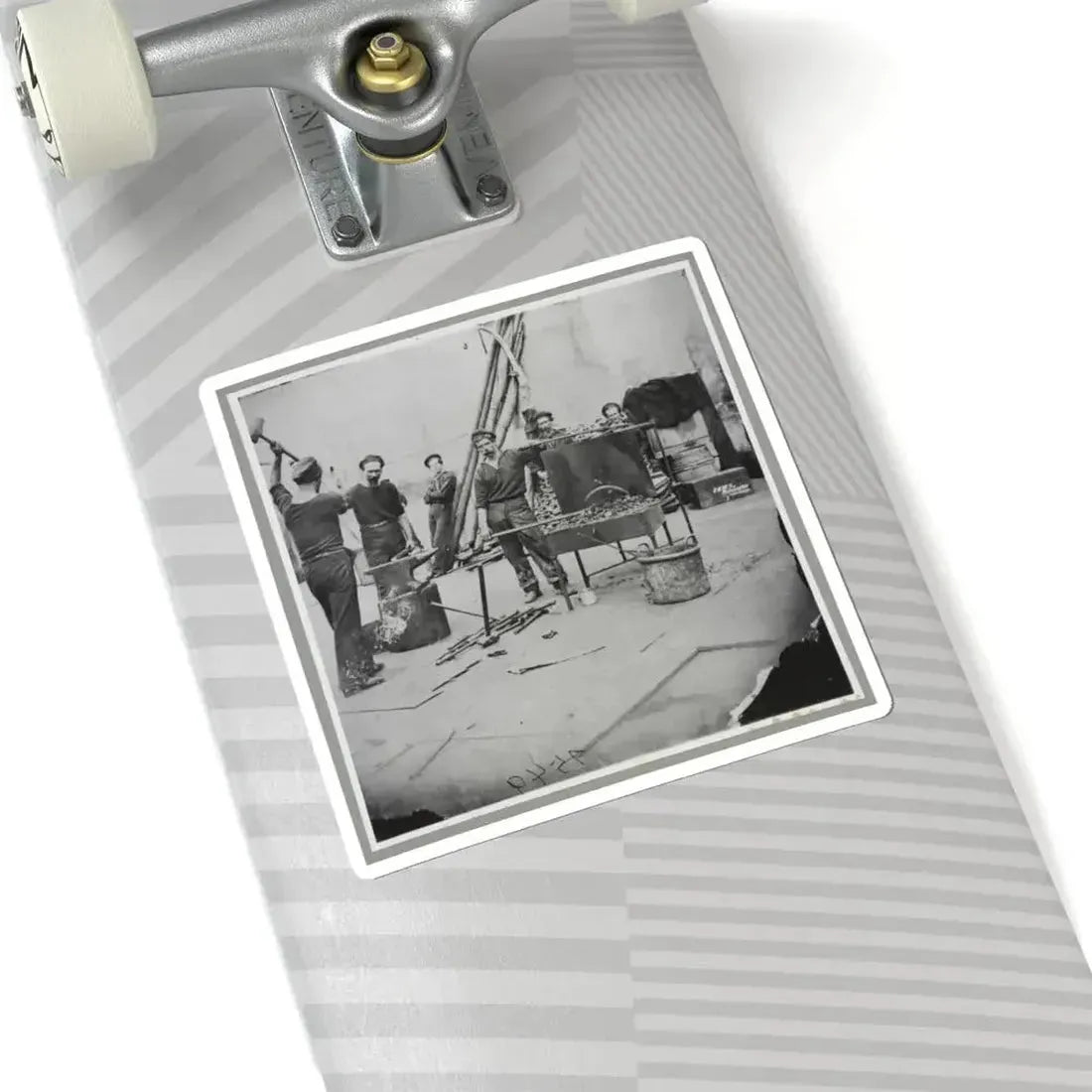 Deck of Warship (U.S. Civil War) STICKER Vinyl Kiss-Cut Decal - The Sticker Space