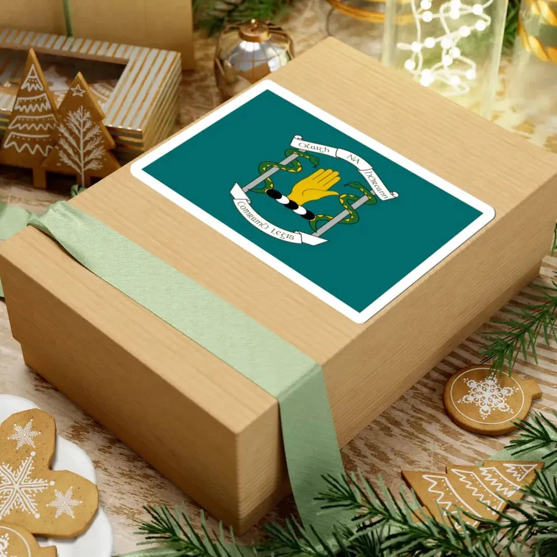 Defense Forces Medical Corps Flag Ireland (Ireland) STICKER Vinyl Kiss-Cut Decal - The Sticker Space