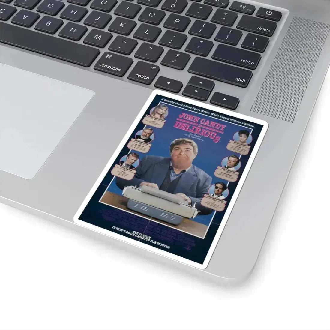 Delirious 1991 Movie Poster - STICKER Vinyl Kiss-Cut Decal - The Sticker Space