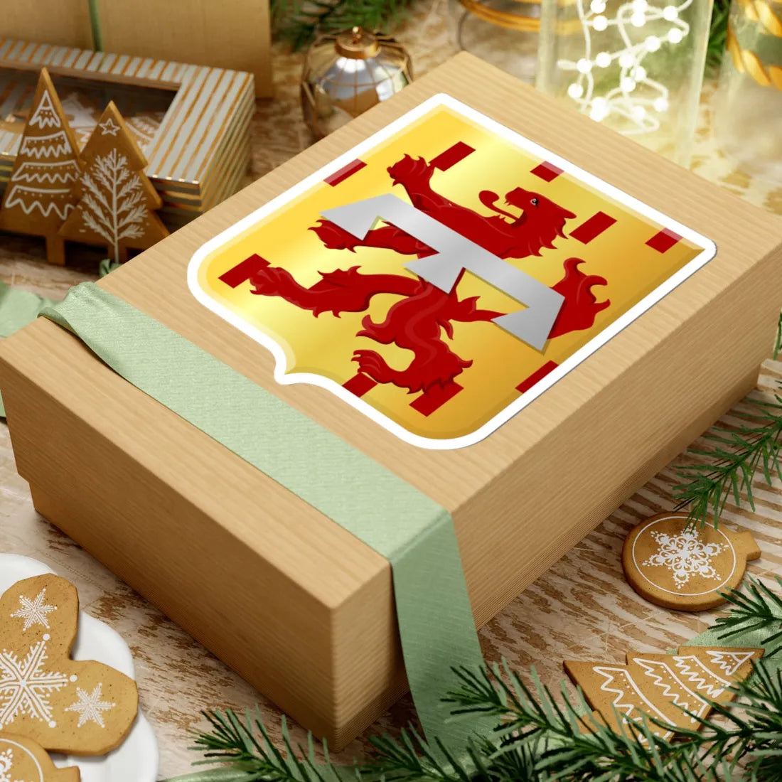 Den Tol wapen (Netherlands) (Coat of Arms) STICKER Vinyl Kiss-Cut Decal - The Sticker Space