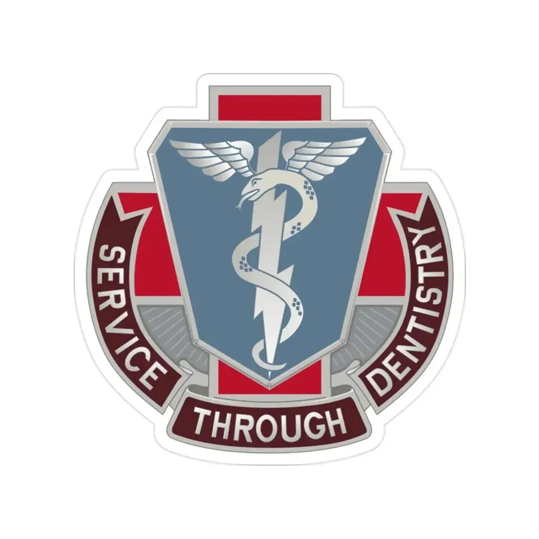 Dental Health Activity Fort Campbell (U.S. Army) Transparent STICKER Die-Cut Vinyl Decal - The Sticker Space
