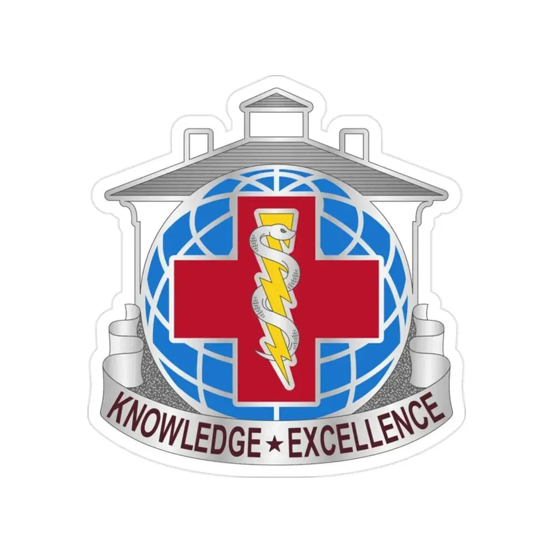 Dental Health Activity Fort Gordon (U.S. Army) Transparent STICKER Die-Cut Vinyl Decal - The Sticker Space