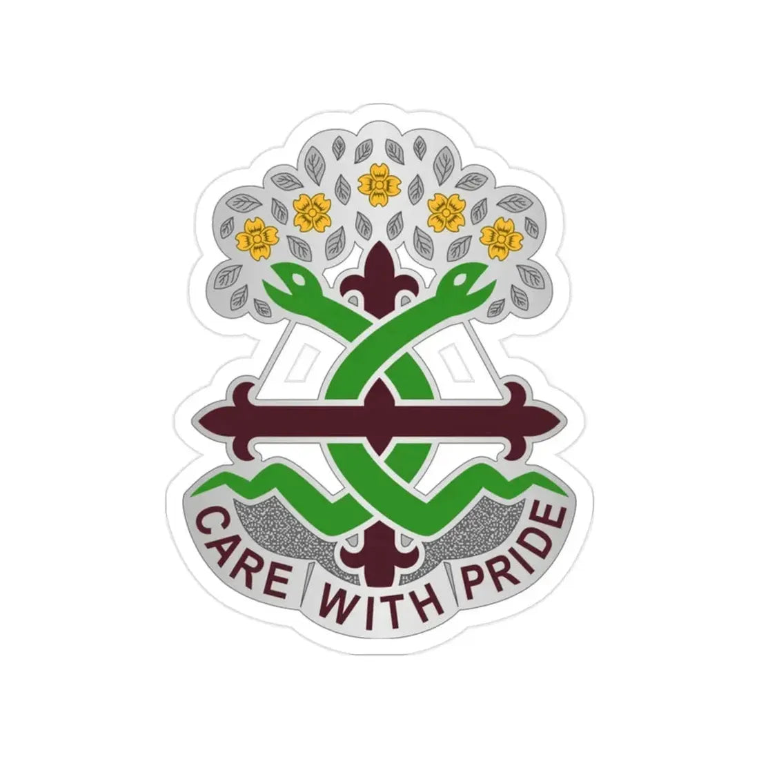 Dental Health Activity Fort Leonard Wood (U.S. Army) Transparent STICKER Die-Cut Vinyl Decal - The Sticker Space