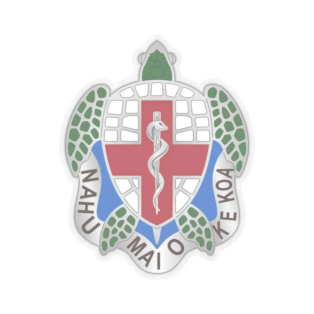 Dental Health Activity Hawaii (U.S. Army) STICKER Vinyl Kiss-Cut Decal 6 Inch Transparent - The Sticker Space