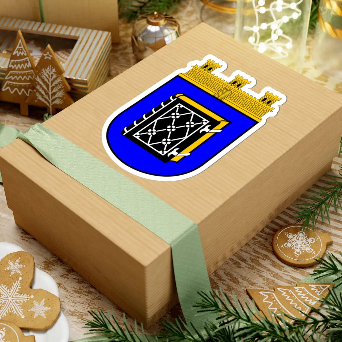 DEU Alt-Bochum COA (Germany) (Coat of Arms) STICKER Vinyl Kiss-Cut Decal - The Sticker Space