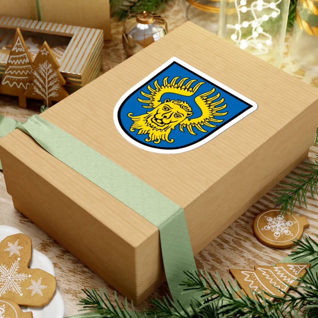 DEU Alteglofsheim COA (Germany) (Coat of Arms) STICKER Vinyl Kiss-Cut Decal - The Sticker Space