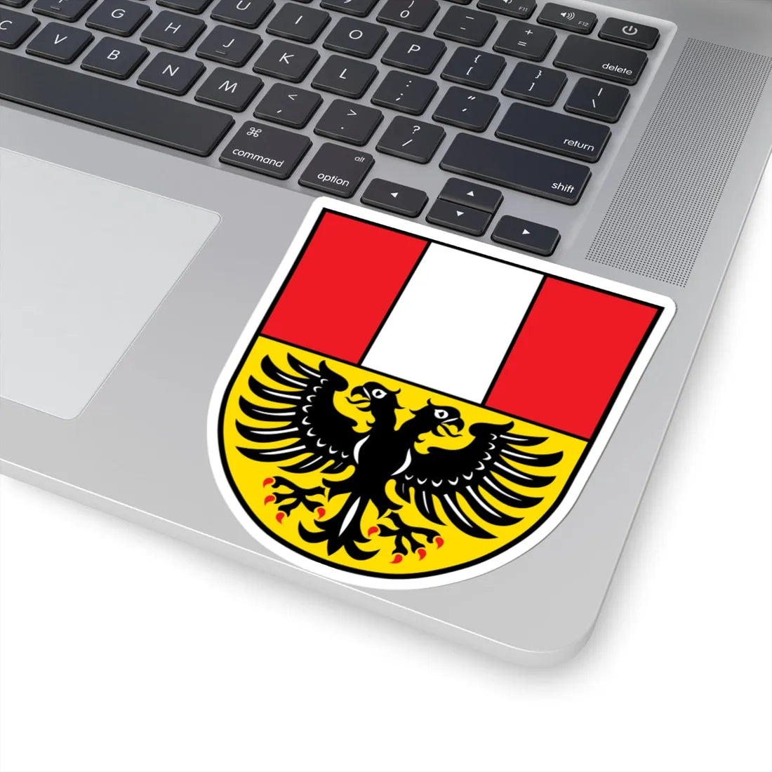 DEU Altfraunhofen COA (Germany) (Coat of Arms) STICKER Vinyl Kiss-Cut Decal - The Sticker Space