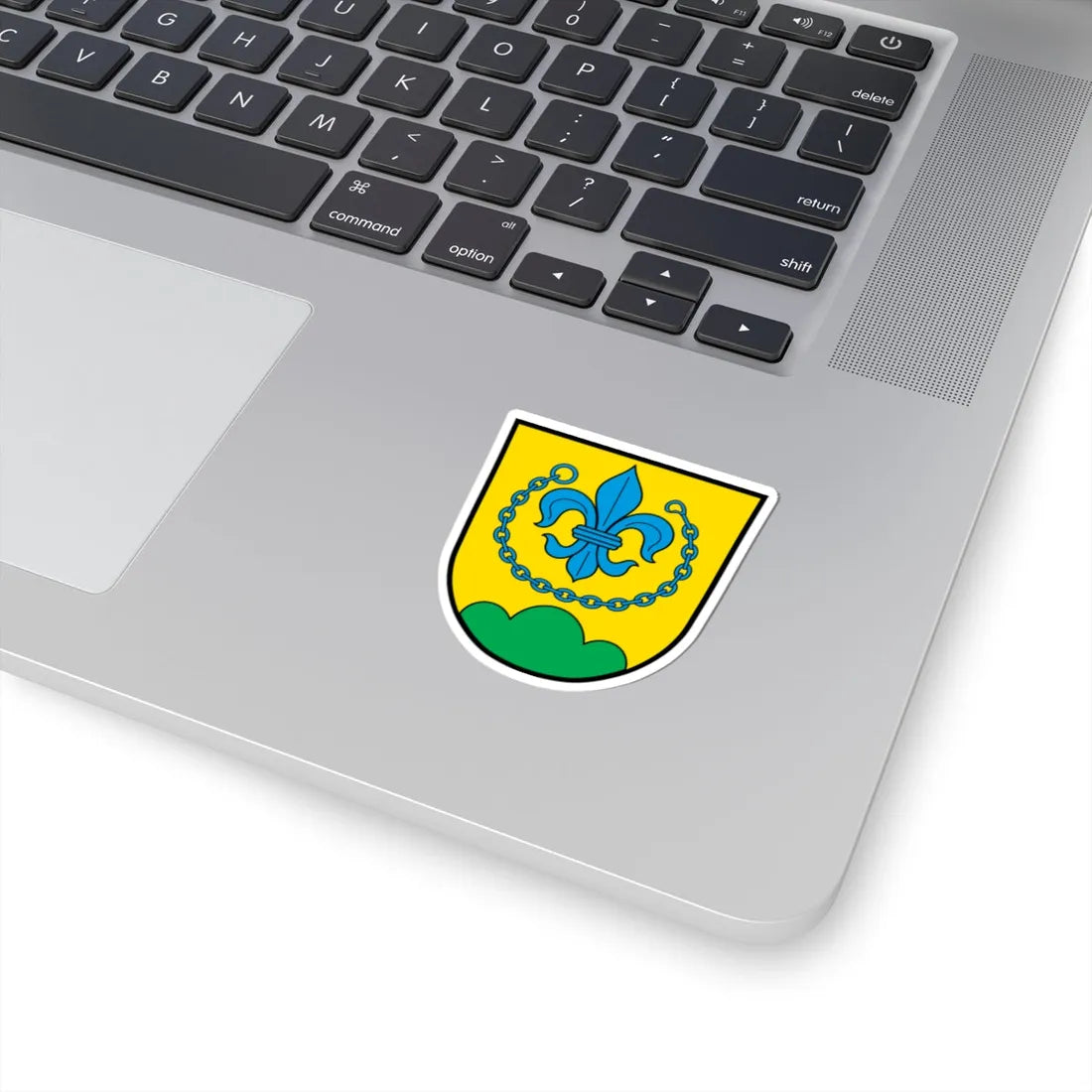 DEU Außernzell COA (Germany) (Coat of Arms) STICKER Vinyl Kiss-Cut Decal - The Sticker Space