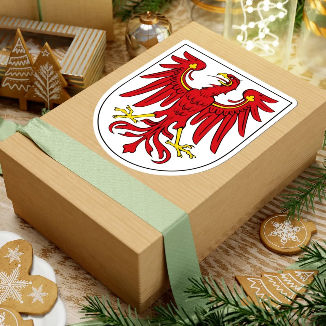 DEU Brandenburg COA (Germany) (Coat of Arms) STICKER Vinyl Kiss-Cut Decal - The Sticker Space