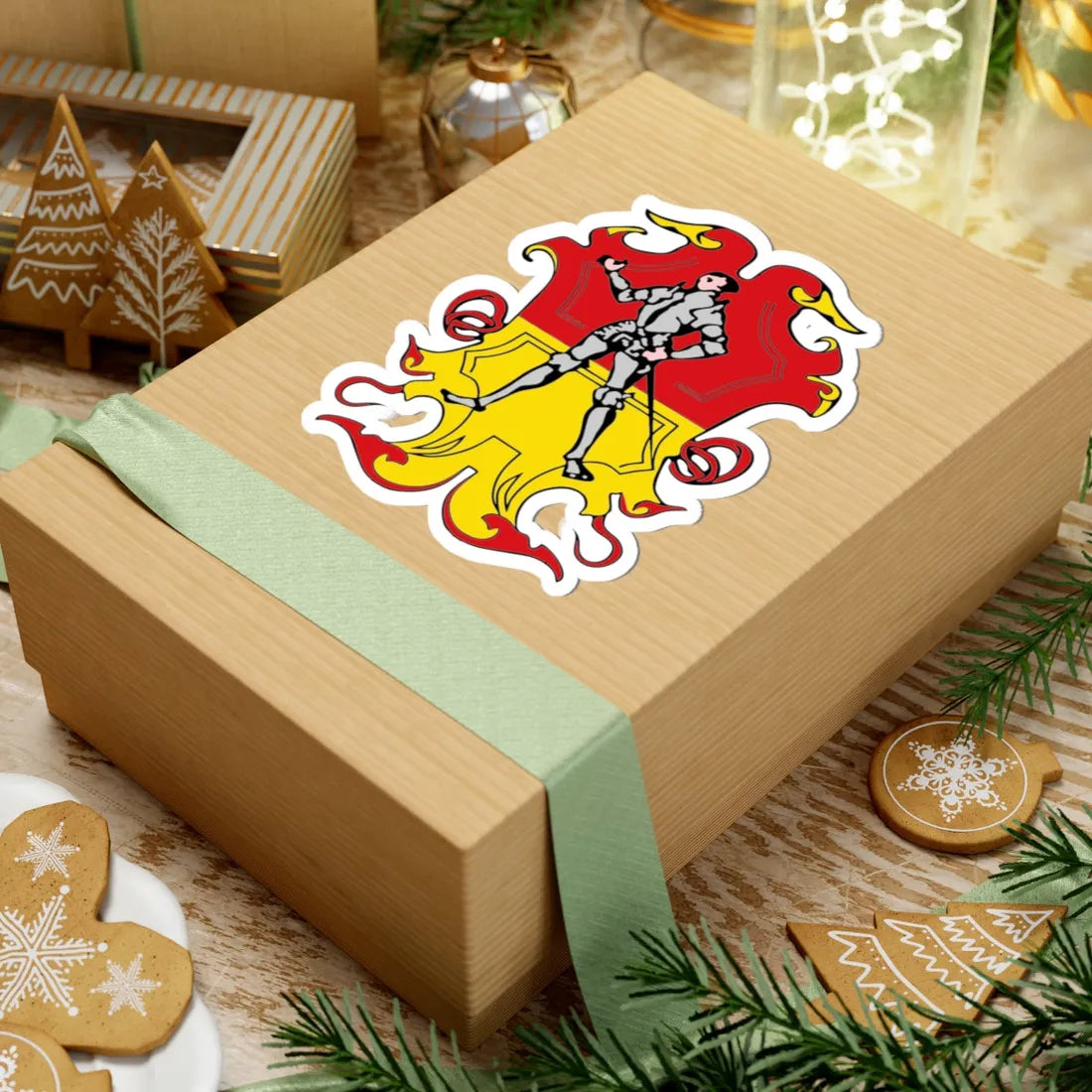 DEU Kirchheim in Schwaben COA (Germany) (Coat of Arms) STICKER Vinyl Kiss-Cut Decal - The Sticker Space