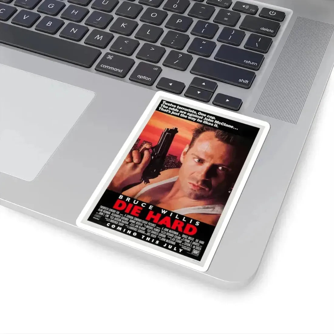 Die Hard 1988 Movie Poster - STICKER Vinyl Kiss-Cut Decal - The Sticker Space
