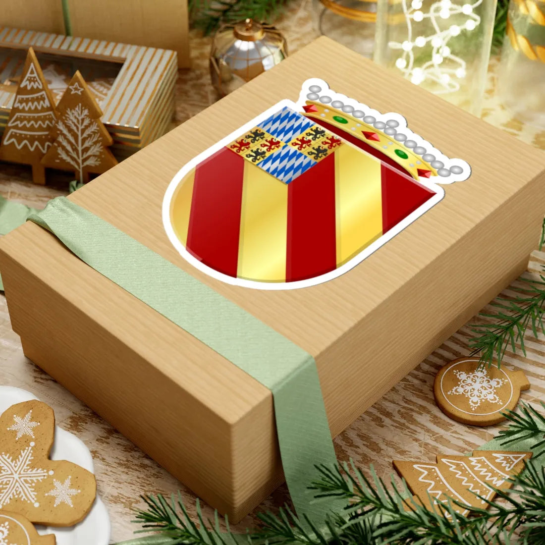 Diederik van Schagen (Germany) (Coat of Arms) STICKER Vinyl Kiss-Cut Decal - The Sticker Space