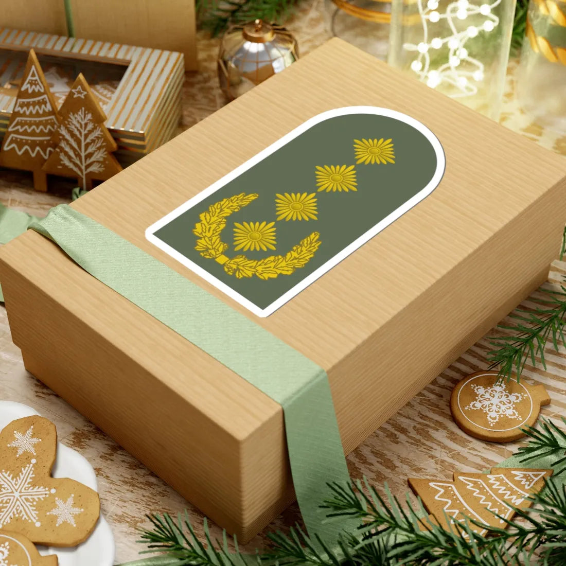 Dienstgrad Bundeswehr Heer 341 General (Germany) (Military Rank) STICKER Vinyl Kiss-Cut Decal - The Sticker Space