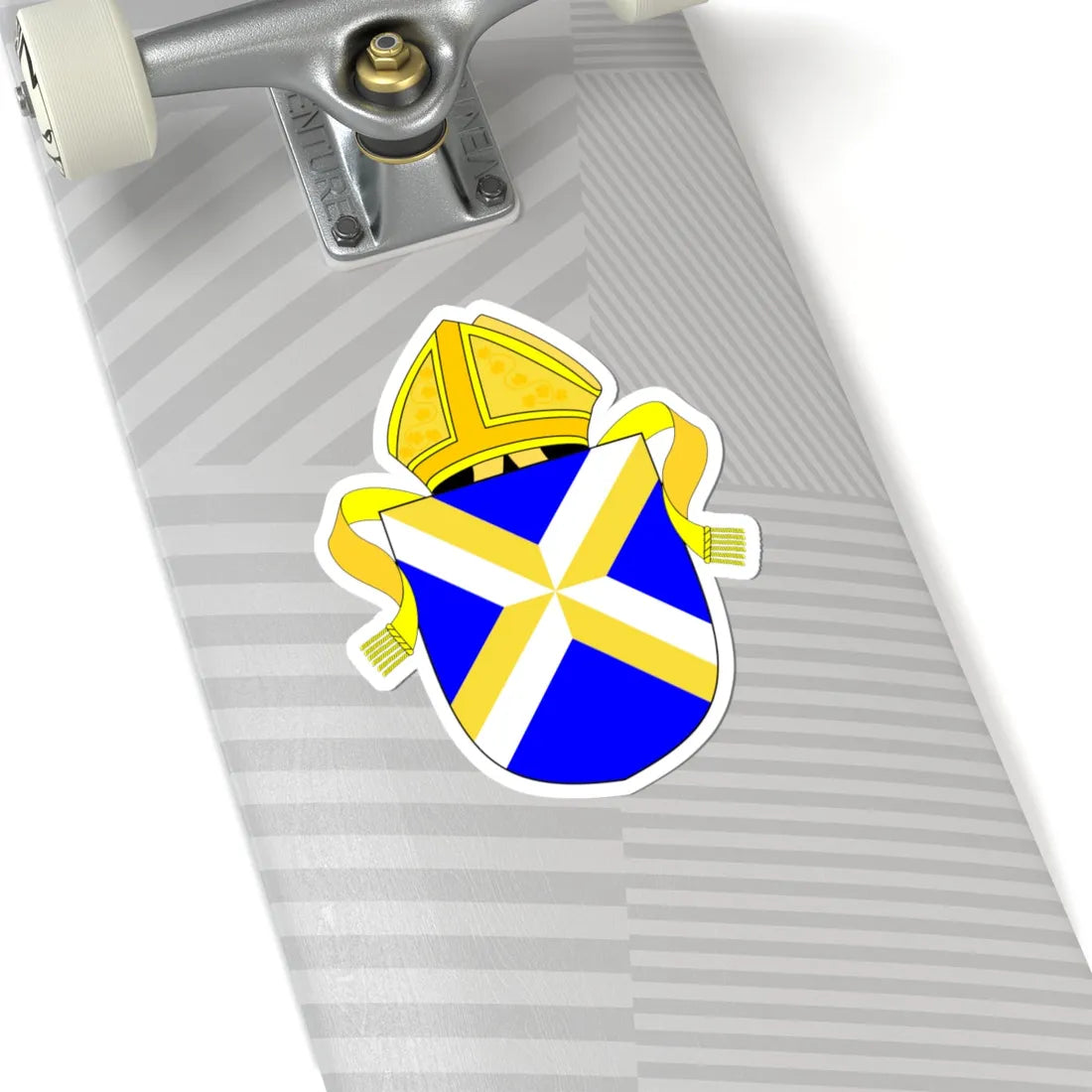 Diocese of Bath and Wells arms (England) (Coat of Arms) STICKER Vinyl Kiss-Cut Decal - The Sticker Space