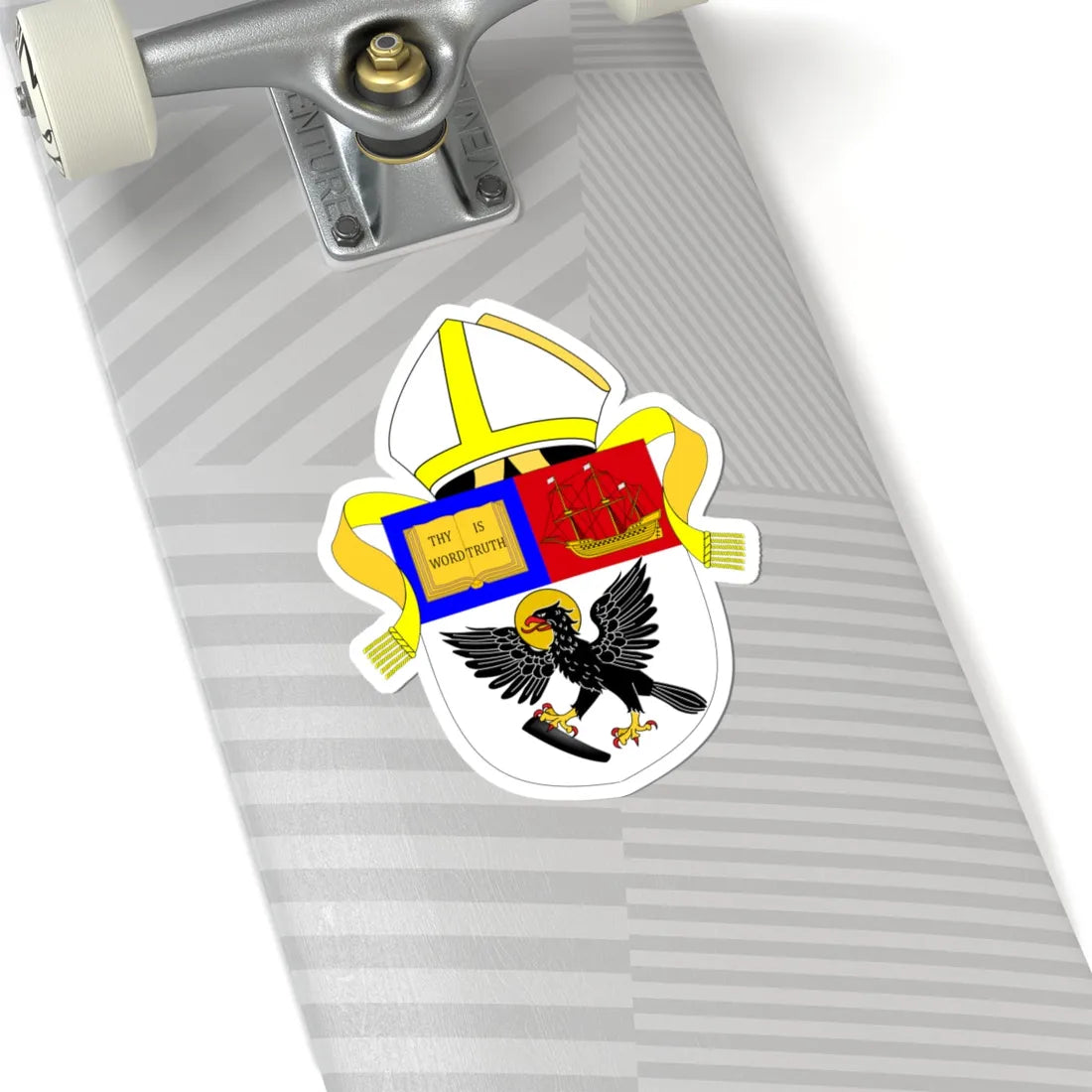 Diocese of Liverpool arms (England) (Coat of Arms) STICKER Vinyl Kiss-Cut Decal - The Sticker Space