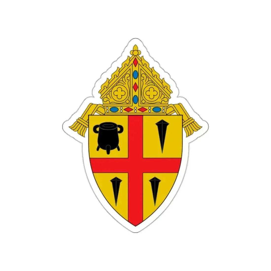 Diocese of San Diego - STICKER Vinyl Die-Cut Decal - The Sticker Space