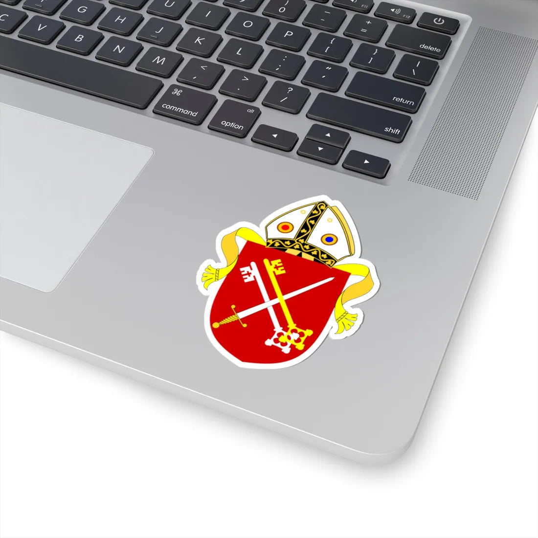 Diocese of Winchester arms (England) (Coat of Arms) STICKER Vinyl Kiss-Cut Decal - The Sticker Space
