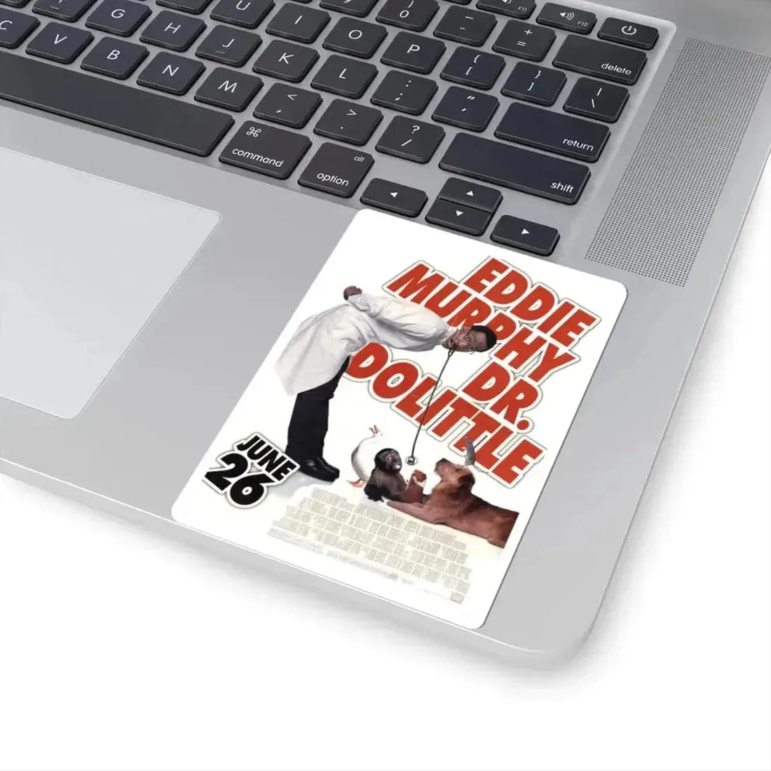 Doctor Dolittle 1998 Movie Poster - STICKER Vinyl Kiss-Cut Decal - The Sticker Space