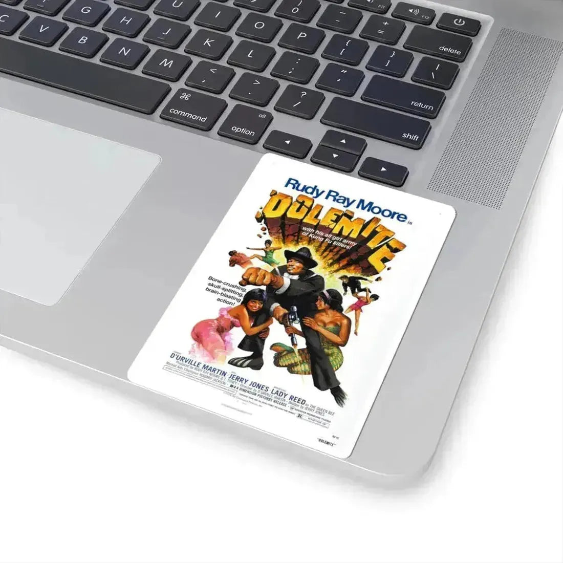 DOLEMITE 1975 Movie Poster - STICKER Vinyl Kiss-Cut Decal - The Sticker Space