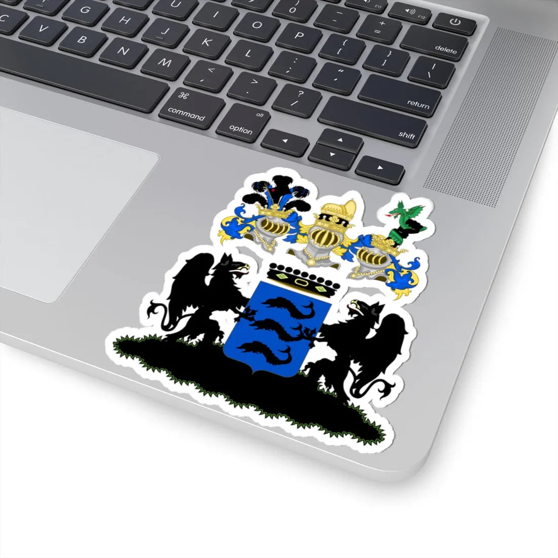 Dolfin-Wappen (Italy) (Coat of Arms) STICKER Vinyl Kiss-Cut Decal - The Sticker Space
