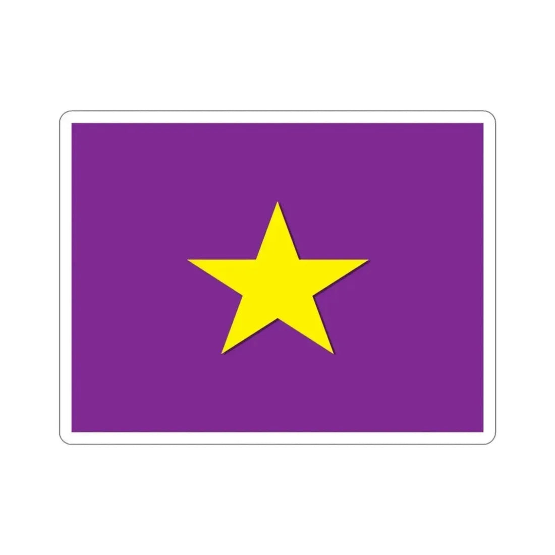 Dominican Liberation Party Flag STICKER Vinyl Die-Cut Decal - The Sticker Space