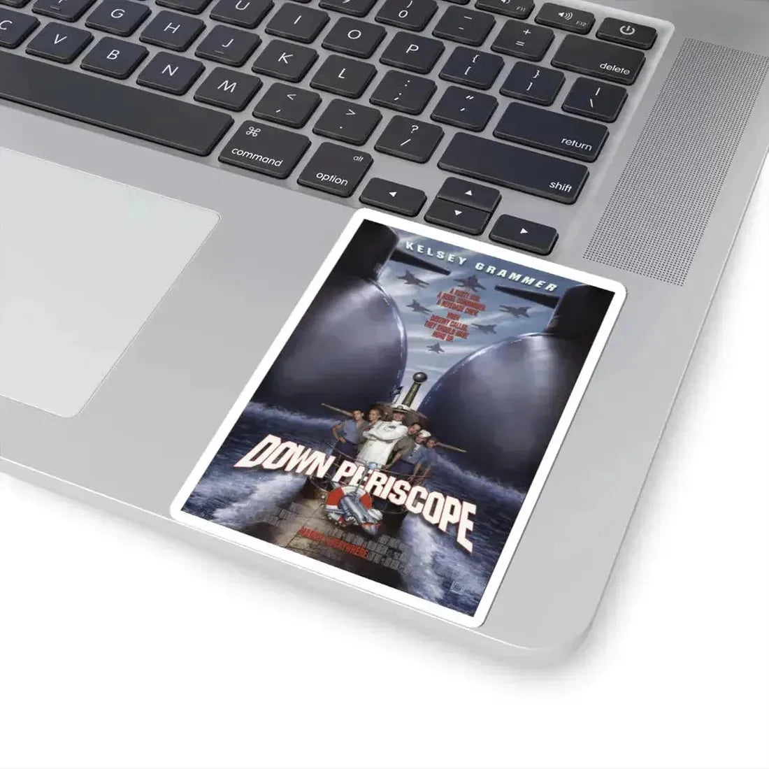 Down Periscope 1996 Movie Poster - STICKER Vinyl Kiss-Cut Decal - The Sticker Space