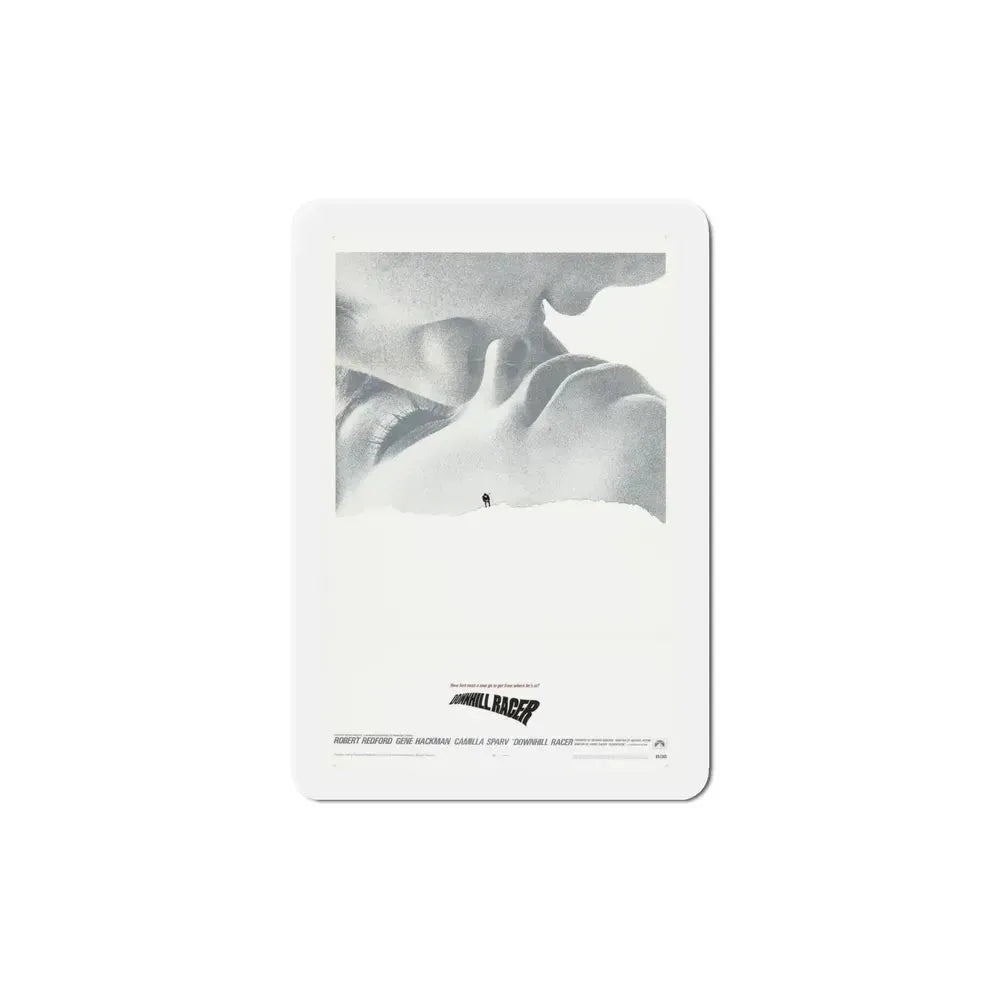 Downhill Racer 1969 Movie Poster Refrigerator Magnet 6 Inch - The Sticker Space