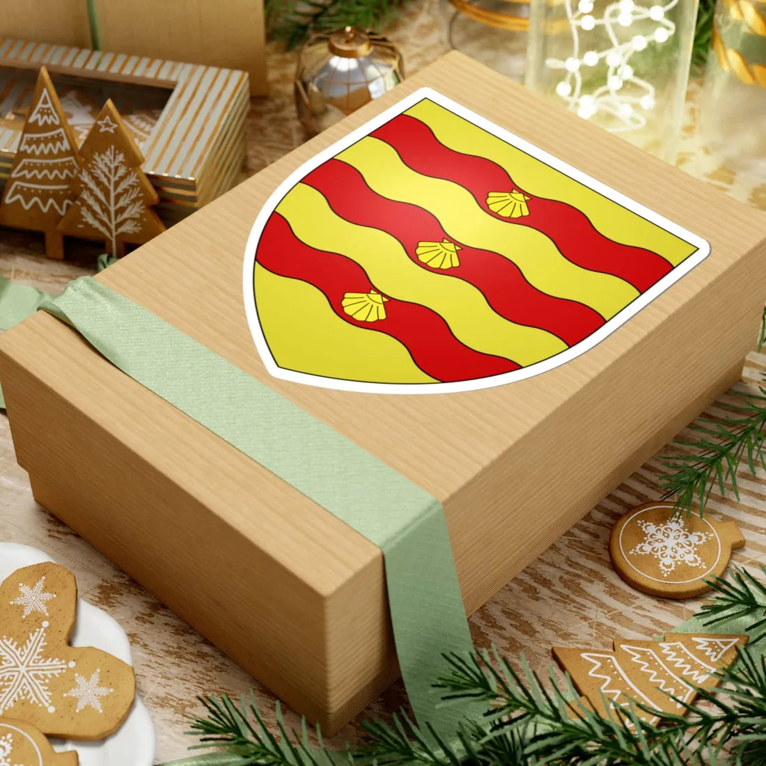 Drummond of Blair Drummond arms (Scotland) (Coat of Arms) STICKER Vinyl Kiss-Cut Decal - The Sticker Space