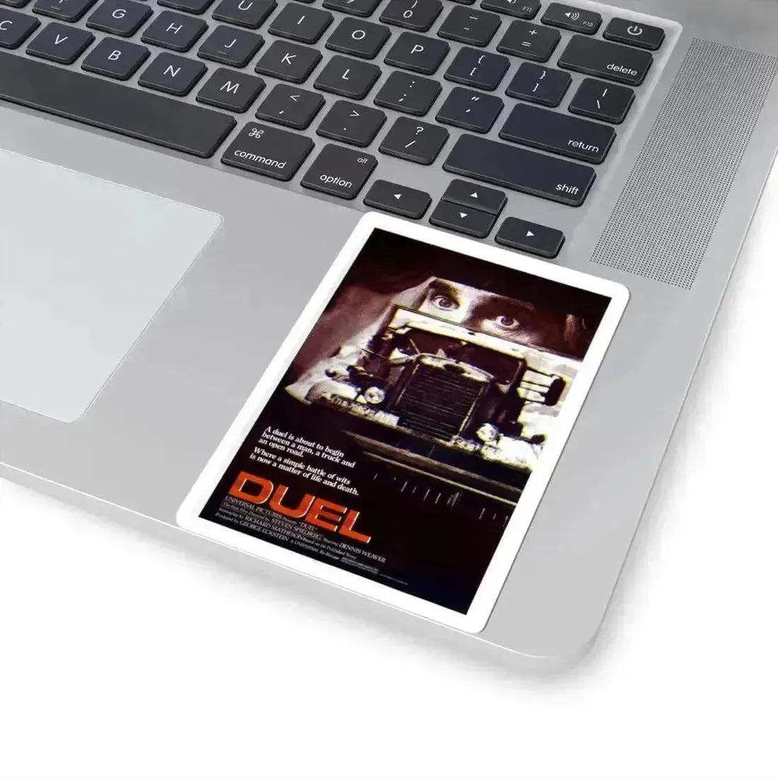 DUEL 1971 Movie Poster - STICKER Vinyl Kiss-Cut Decal - The Sticker Space