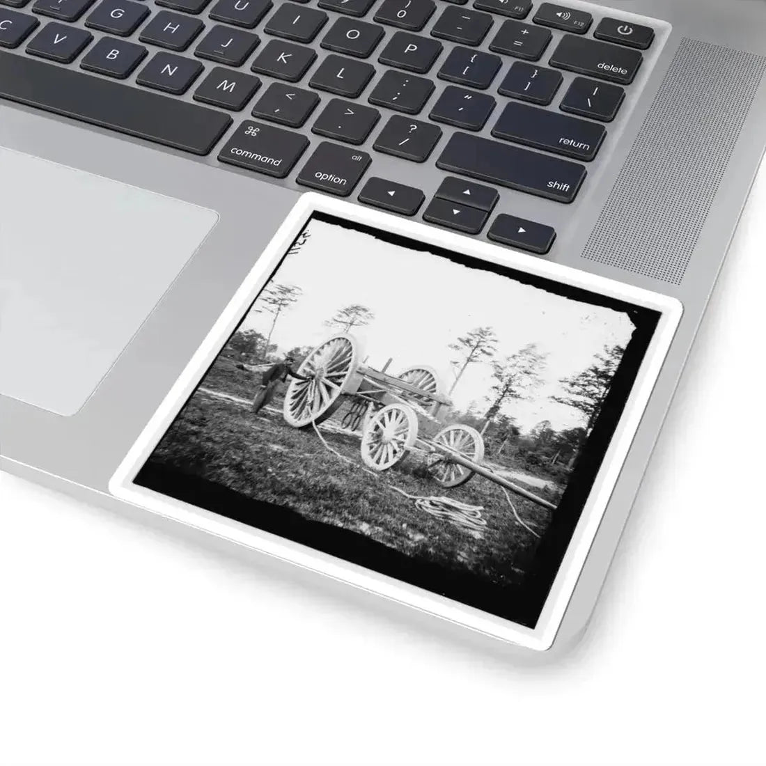 Dutch Gap, Va., Vicinity. Sling for Transporting Big Guns (U.S. Civil War) STICKER Vinyl Kiss-Cut Decal - The Sticker Space