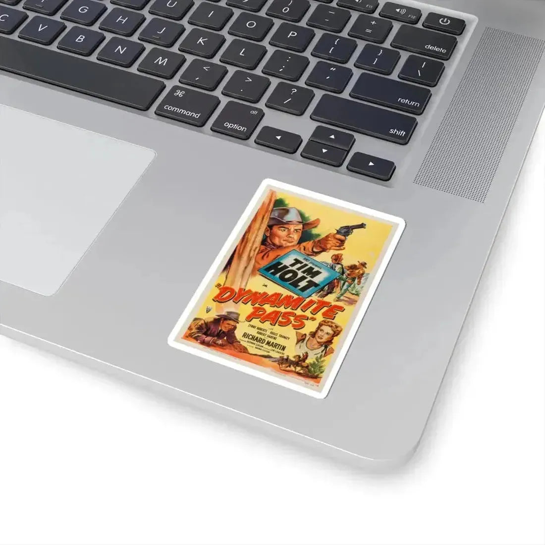 Dynamite Pass 1950 Movie Poster - STICKER Vinyl Kiss-Cut Decal - The Sticker Space