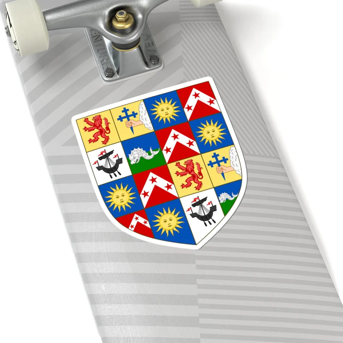 Earl of Antrim Coat of Arms (Ireland) (Coat of Arms) STICKER Vinyl Kiss-Cut Decal - The Sticker Space