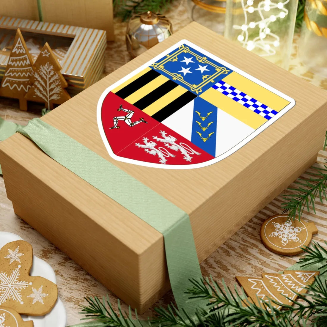 Earl of Dunmore COA (Scotland) (Coat of Arms) STICKER Vinyl Kiss-Cut Decal - The Sticker Space