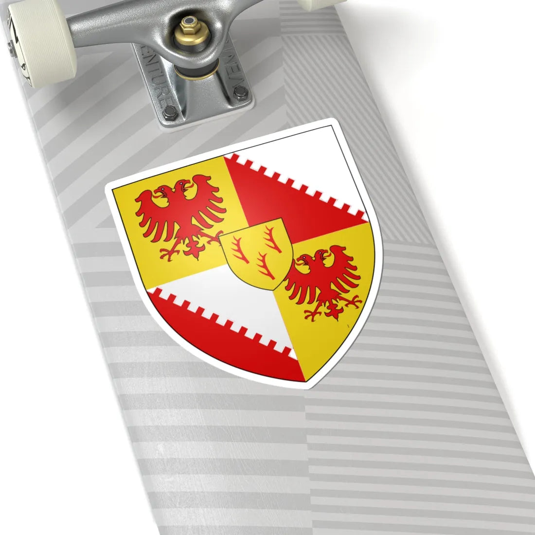 Earl of glasgow (New Zealand) (Coat of Arms) STICKER Vinyl Kiss-Cut Decal - The Sticker Space